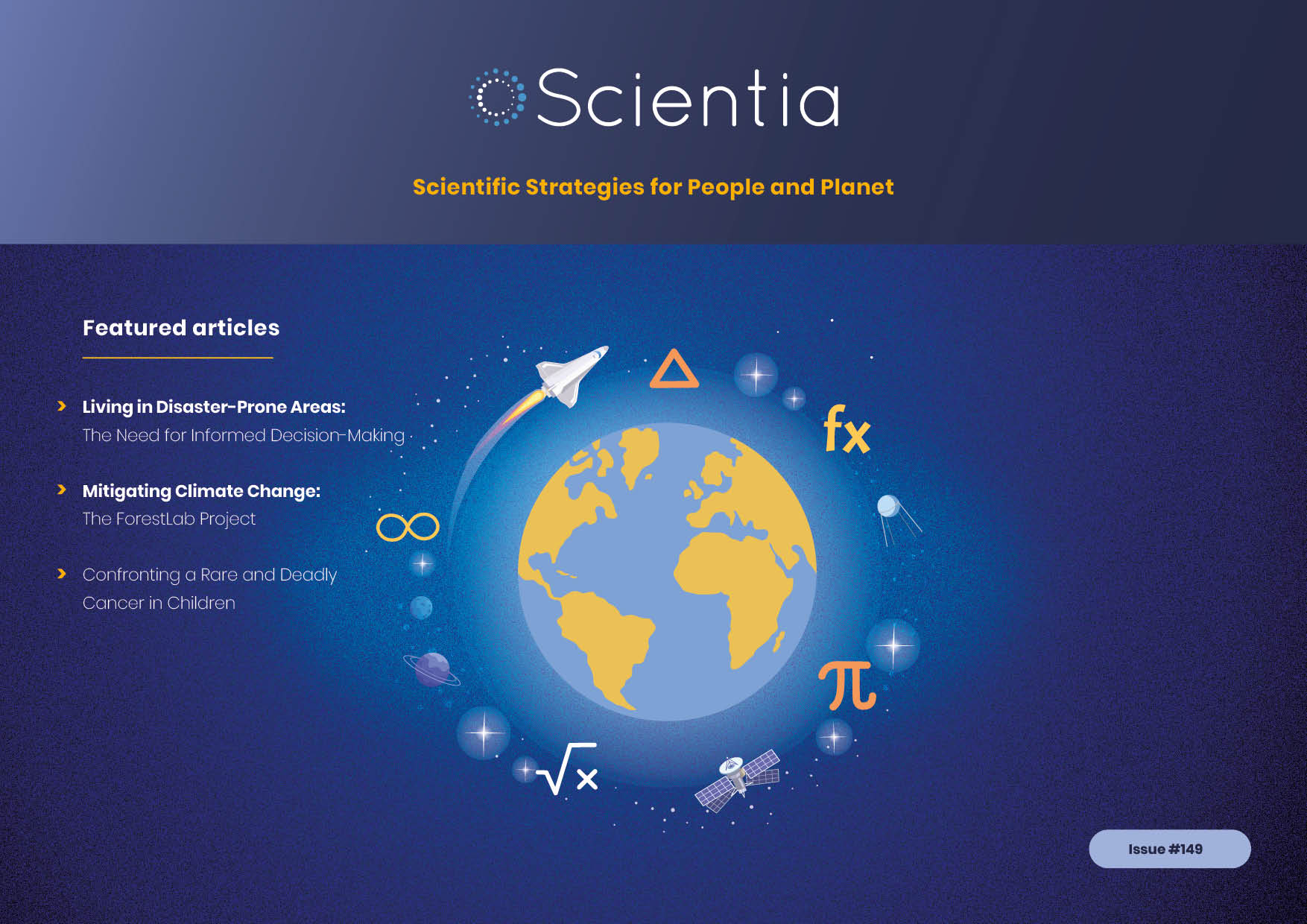 Scientia Issue #149 | Scientific Strategies for People and Planet