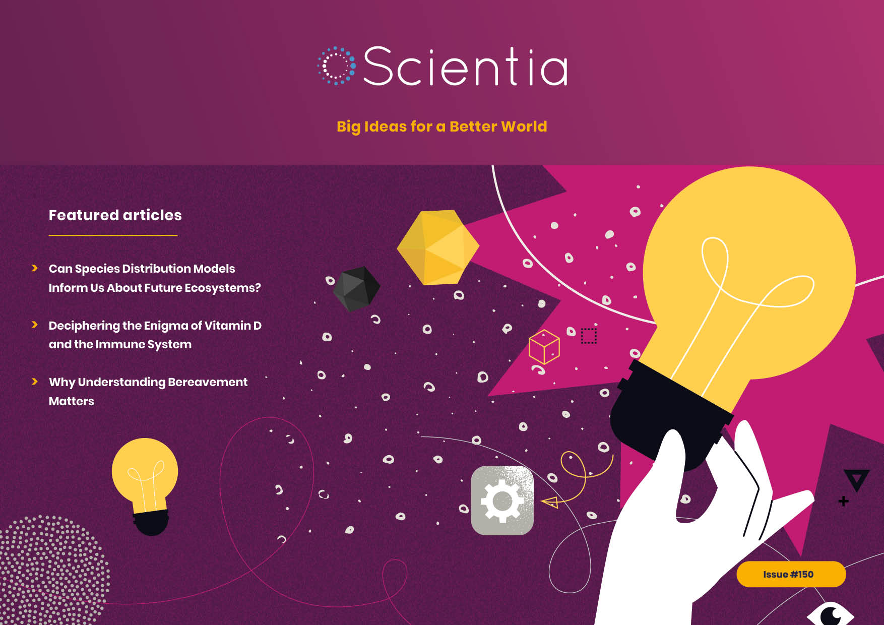 Scientia Issue #150 | Big Ideas for a Better World