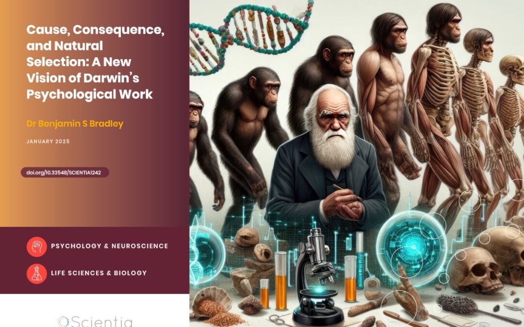 Dr Benjamin Bradley | Cause, Consequence, and Natural Selection: A New Vision of Darwin’s Psychological Work