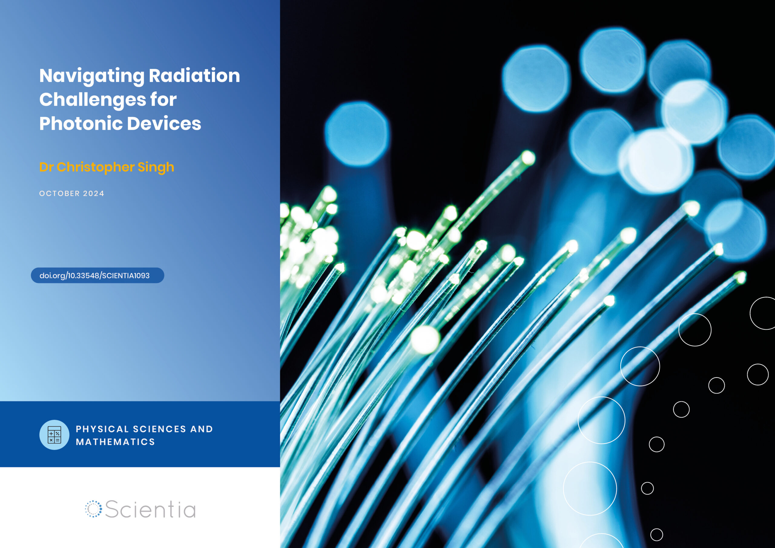 Dr Christopher Singh | Navigating Radiation Challenges for Photonic Devices