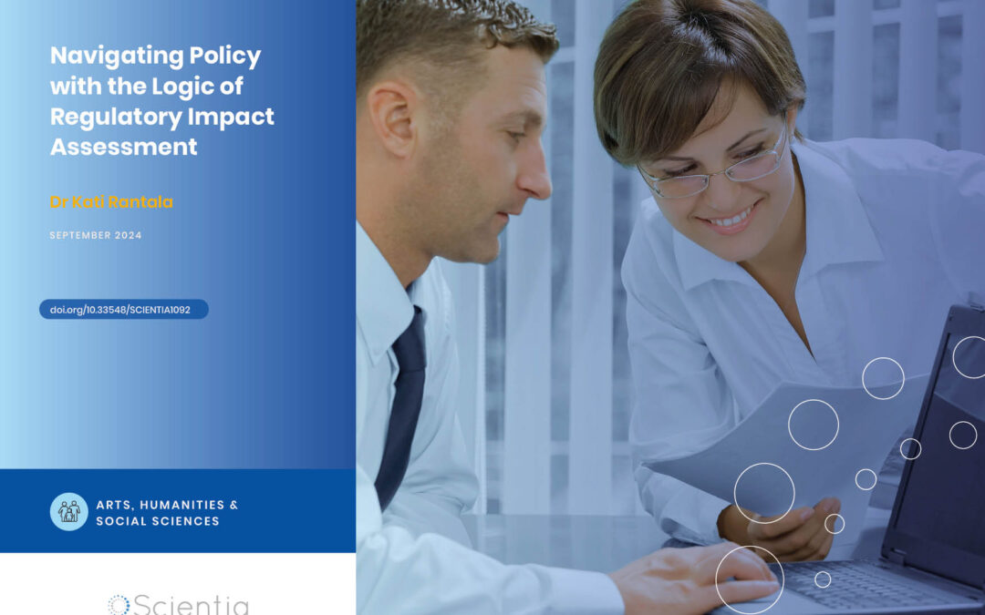 Dr Kati Rantala | Navigating Policy with the Logic of Regulatory Impact Assessment