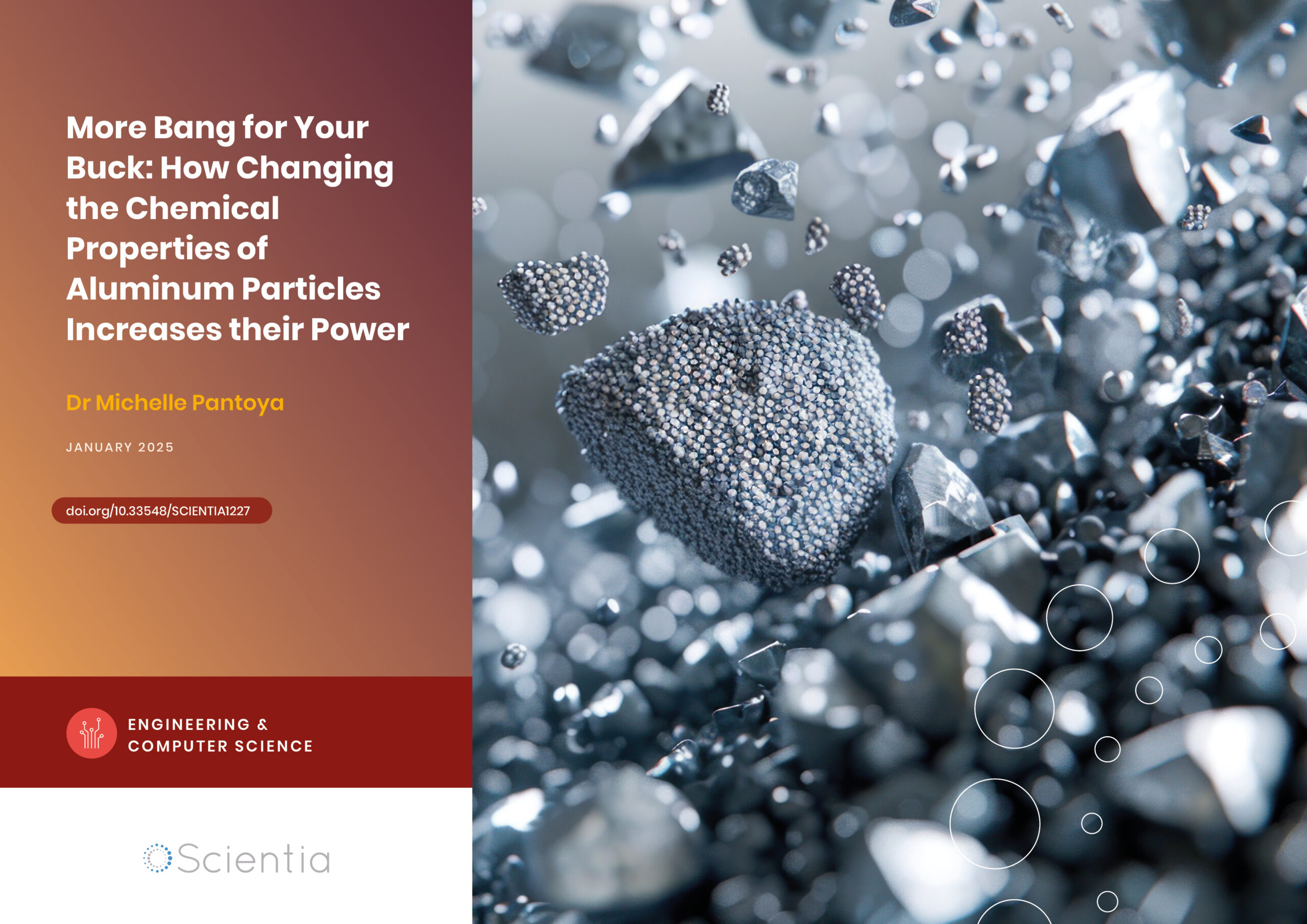 Dr Michelle Pantoya | More Bang for Your Buck: How Changing the Chemical Properties of Aluminum Particles Increases their Power