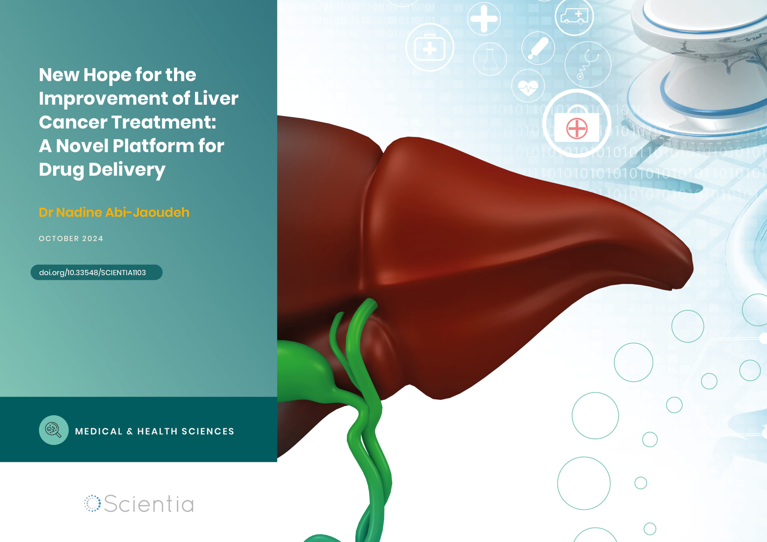 Dr Nadine Abi-Jaoudeh | New Hope for the Improvement of Liver Cancer Treatment: A Novel Platform for Drug Delivery