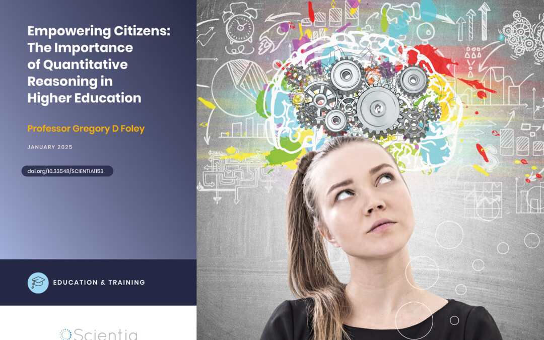 Professor Gregory D Foley | Empowering Citizens: The Importance of Quantitative Reasoning in Higher Education