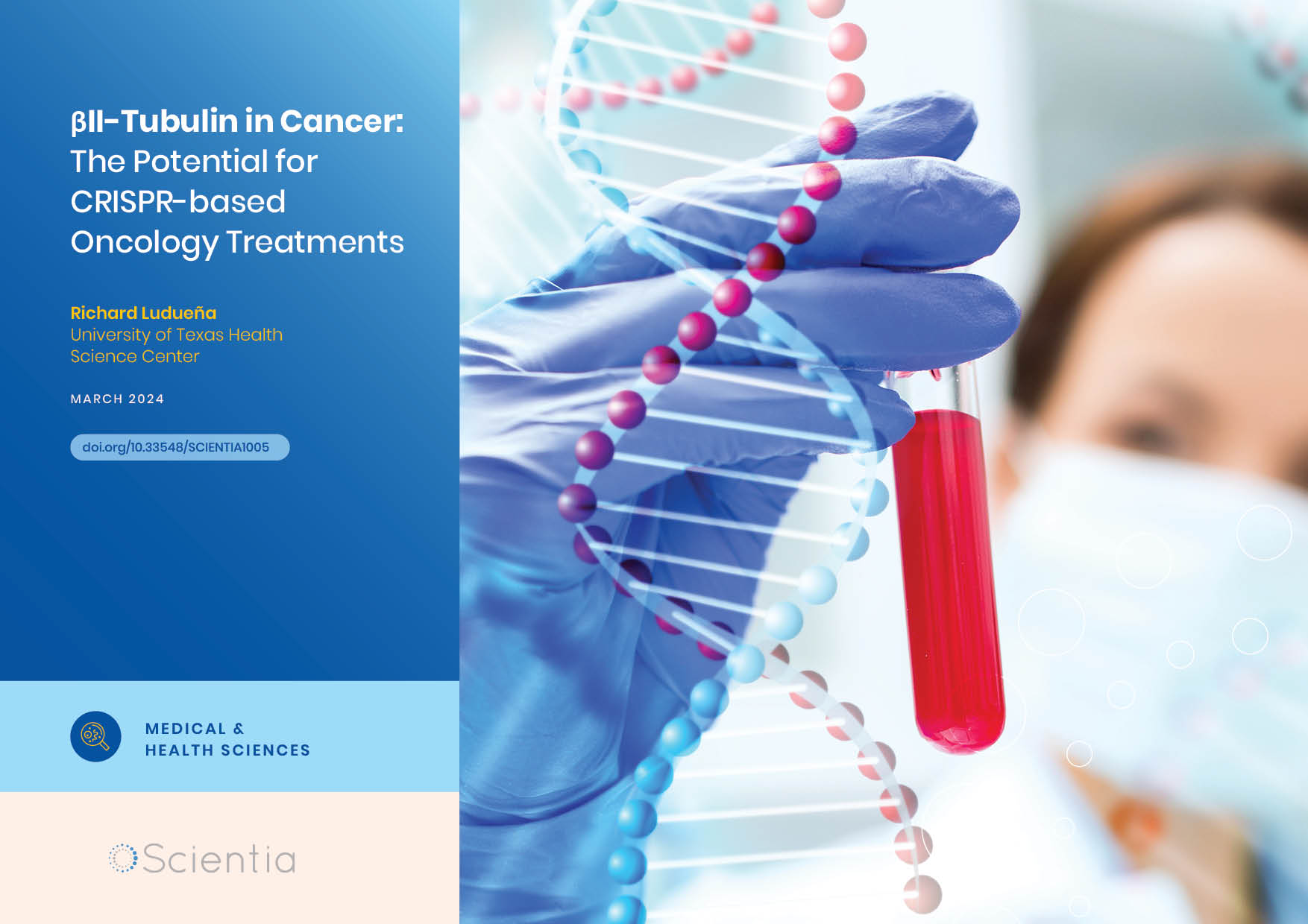 Professor Richard Ludueña | βII-Tubulin in Cancer: The Potential for CRISPR-based Oncology Treatments